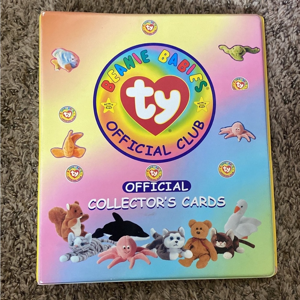 TY Beanie Babies Official Collector’s Cards and Binder